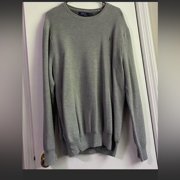 Polo Ralph Lauren Grey Crewneck sweatshirt size Xl - Picture 1 of 2